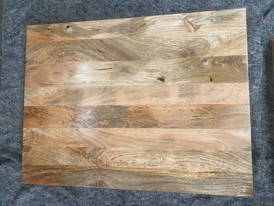 Ex Display Light Dakota Mango Wood 120cm Dining Table T550 - One Available