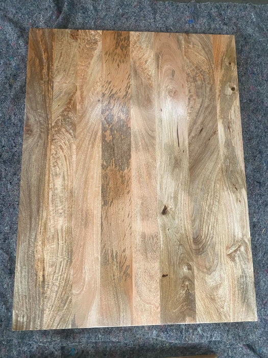 Ex Display Light Dakota Mango Wood 120cm Dining Table T550 - One Available