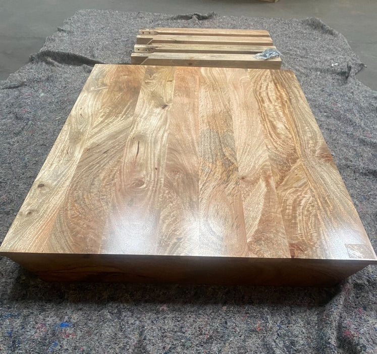 Ex Display Light Dakota Mango Wood 120cm Dining Table T550 - One Available
