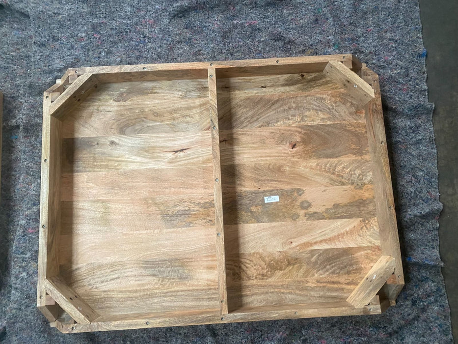 Ex Display Light Dakota Mango Wood 120cm Dining Table T550 - One Available