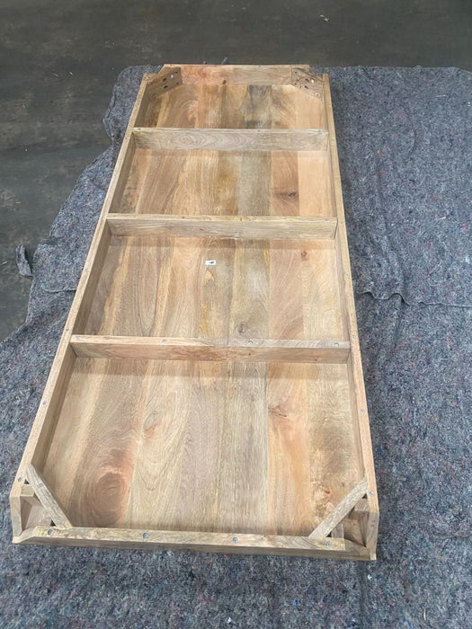 Ex Display Light Dakota 220cm Mango Wood Dining Table T551 - One Available
