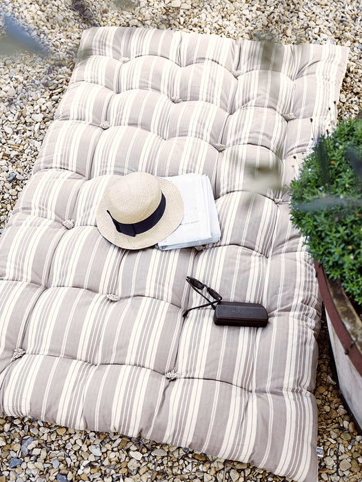 Vintage Stripe Lounger Cushion - Double