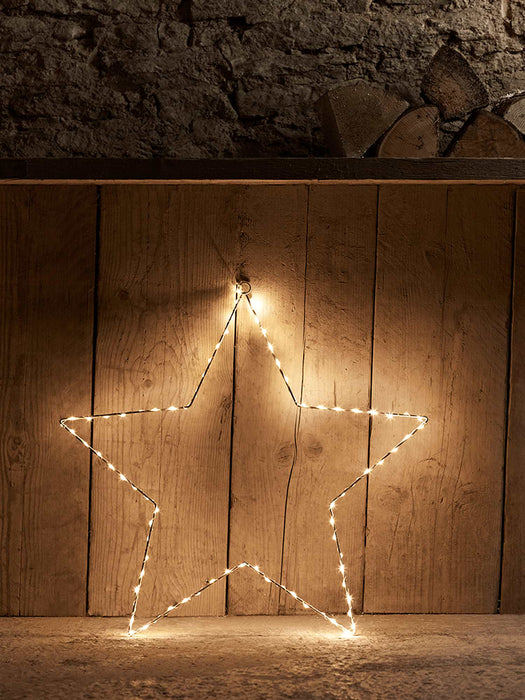Indoor Outdoor Wire Star Light