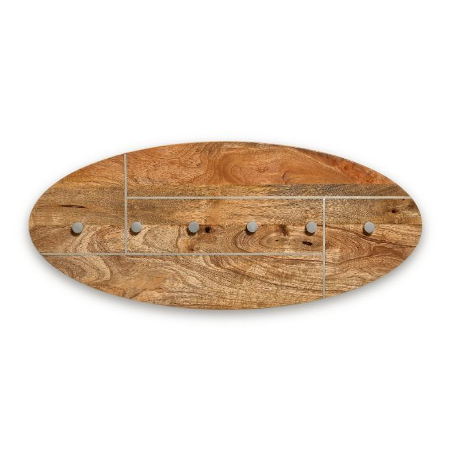 Inset Light Mango 70cm Coat Hooks - In Stock