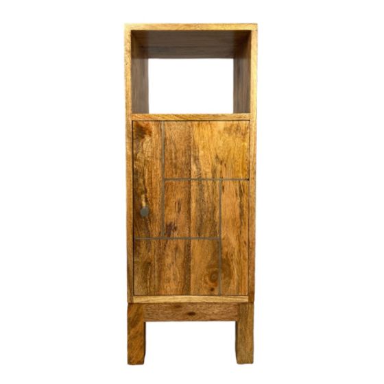 Acre & Artisan Inset Light Mango Lamp Table