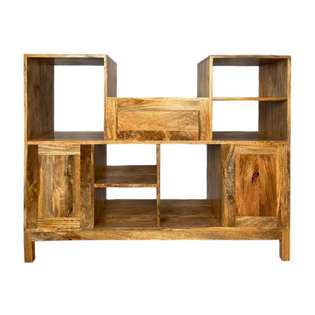 Inset Light Mango 130cm LP TurntableDrinks Cabinet - In Stock