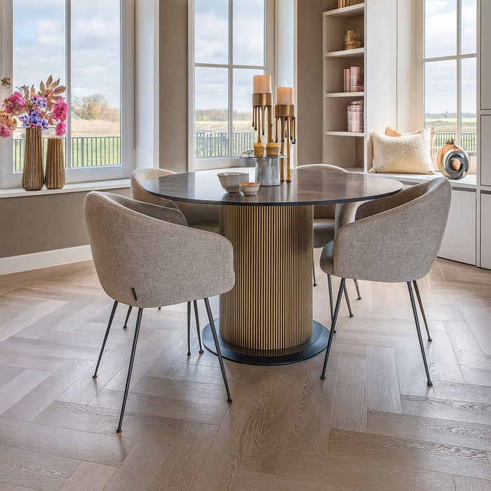 Ironville Round Dining Table