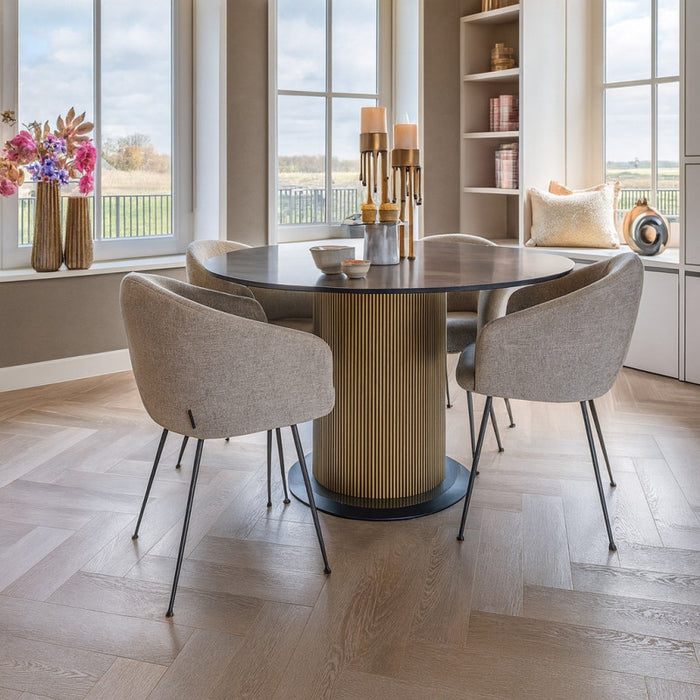 Ironville Round Dining Table