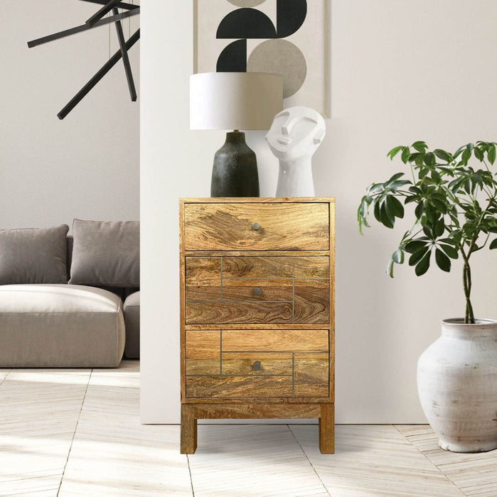 Inset Light Mango 44cm Drawer - In Stock