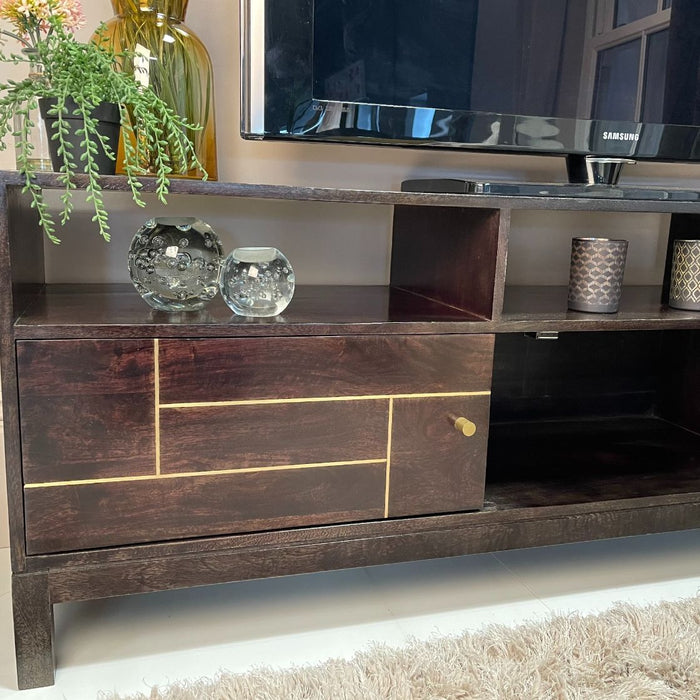 Inset Mango 180cm Media Unit - In Stock