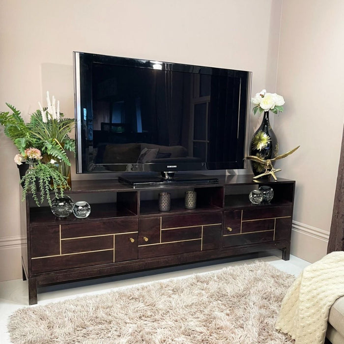 Inset Mango 180cm Media Unit - In Stock