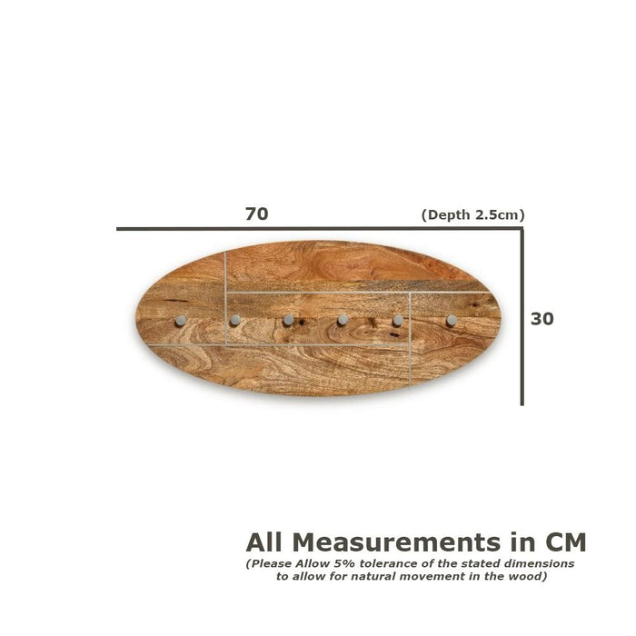 Inset Mango 70cm Coat Hooks - In Stock