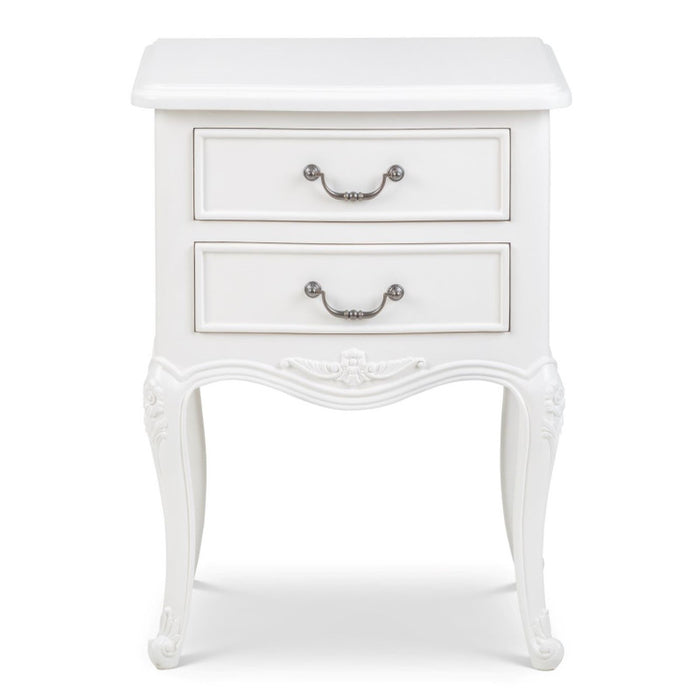Ivory French Inspired Bedside Chest