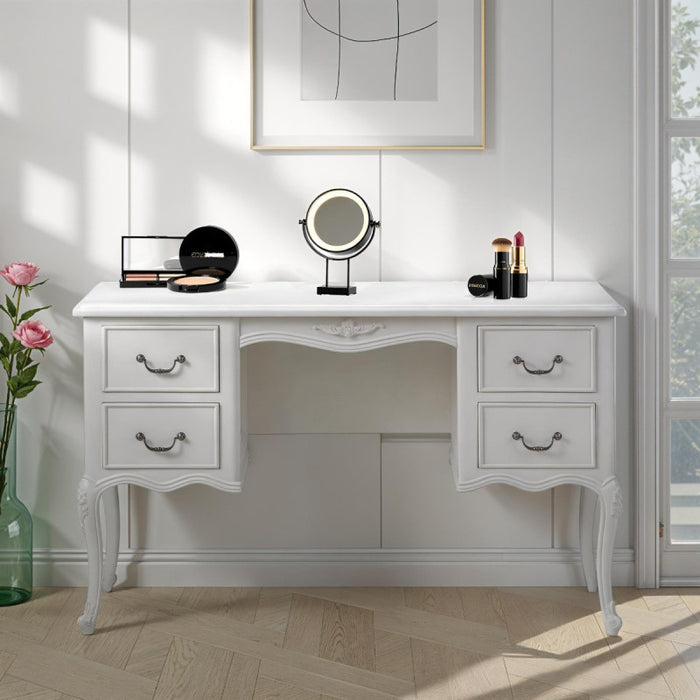 Ivory French Inspired Dressing Table