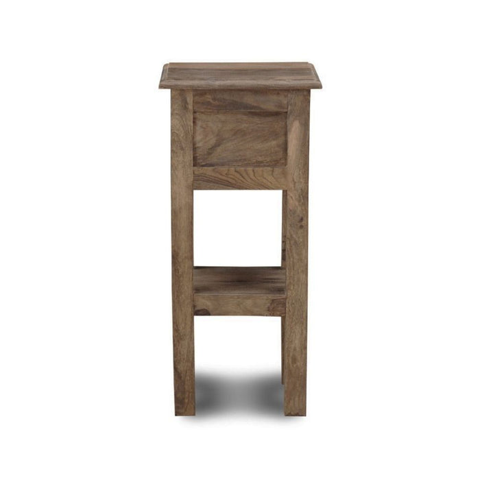 Jali Mango - Natural Lamp Table - In Stock