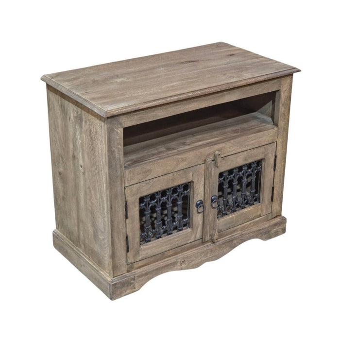 Jali Mango - Natural 85cm TV Stand - In Stock