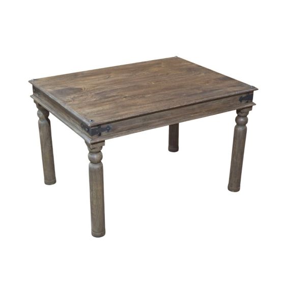 Acre & Artisan Jali Natural 120Cm Dining Table