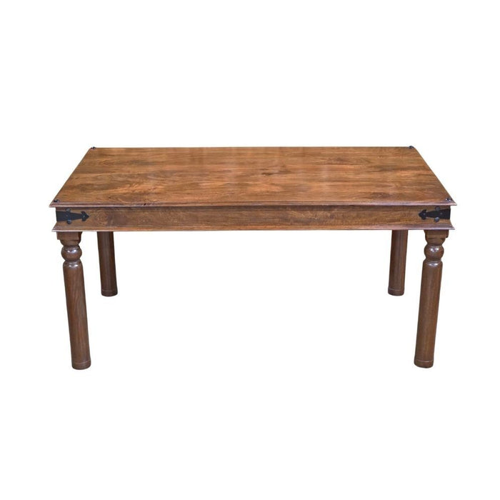 Jali Mango - Honey 160cm Dining Table - In Stock