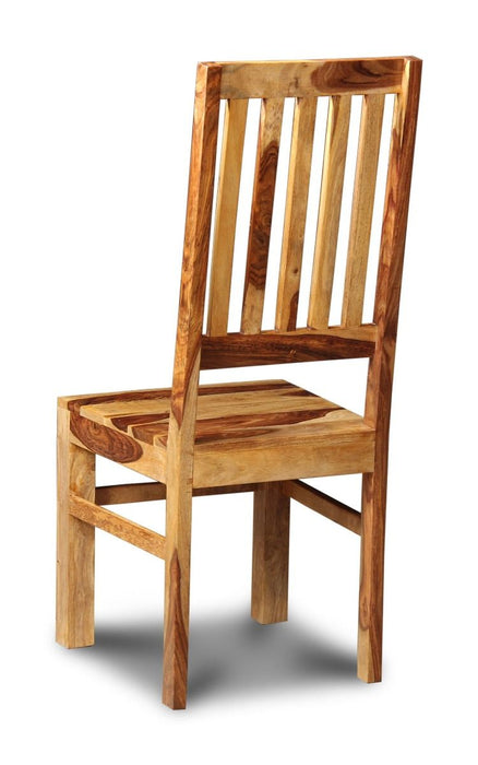Jali Sheesham - High Back Slat Chair-Light- Last 2 Remaining