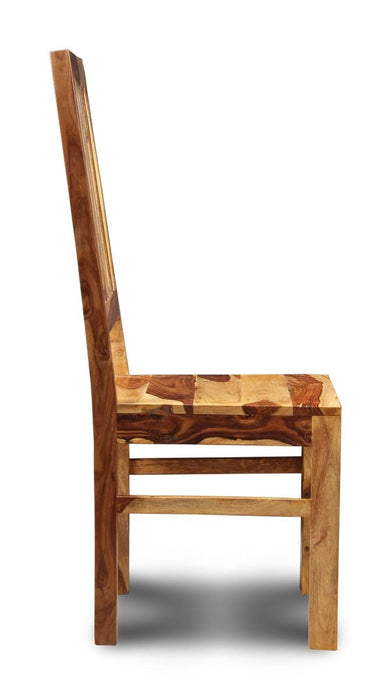 Jali Sheesham - High Back Slat Chair-Light- Last 2 Remaining