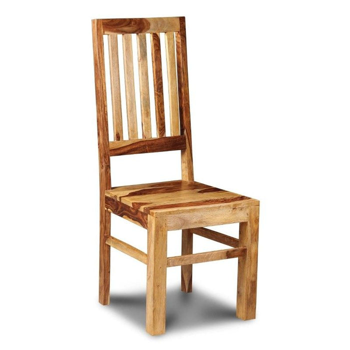 Jali Sheesham - High Back Slat Chair-Light- Last 2 Remaining