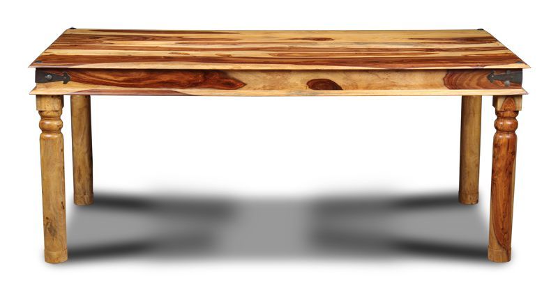 Jali Sheesham - Light 180cm Dining Table - In Stock