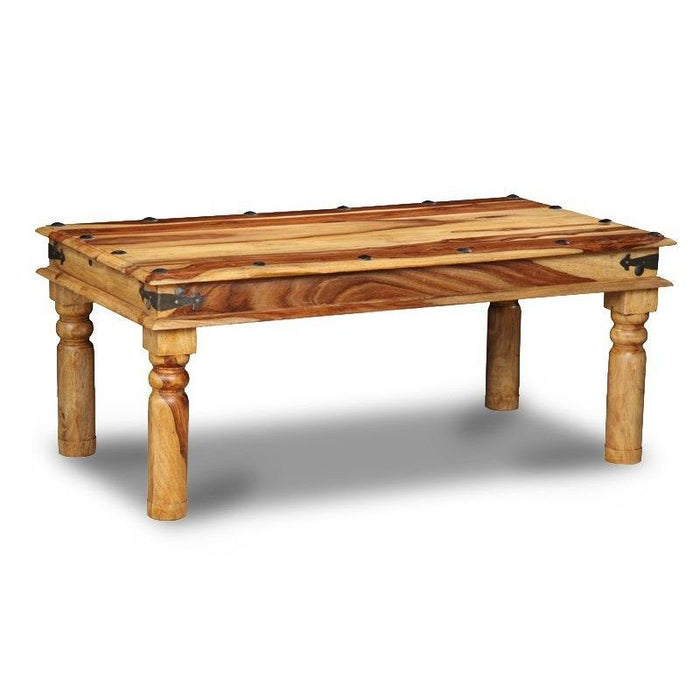 Jali Sheesham - Thakat Coffee Table - Light- Last One Remaining