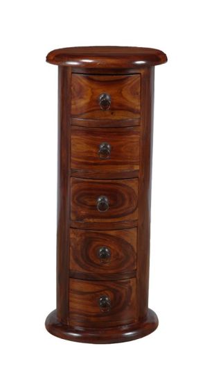 Acre & Artisan Jali 5 Drawer Slim Drum 185