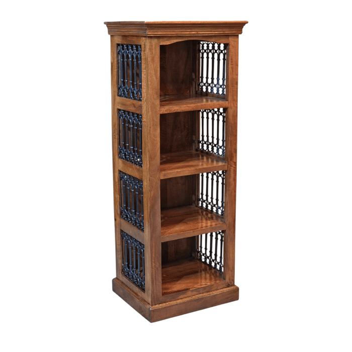 Jali Mango - Honey Bookcase - In Stock