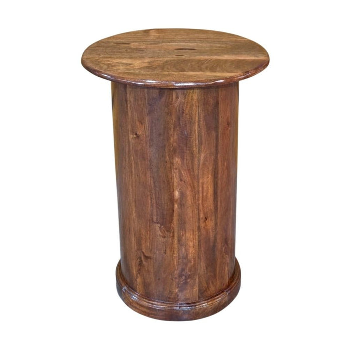 Jali Mango - Honey Drum Cabinet - In Stock