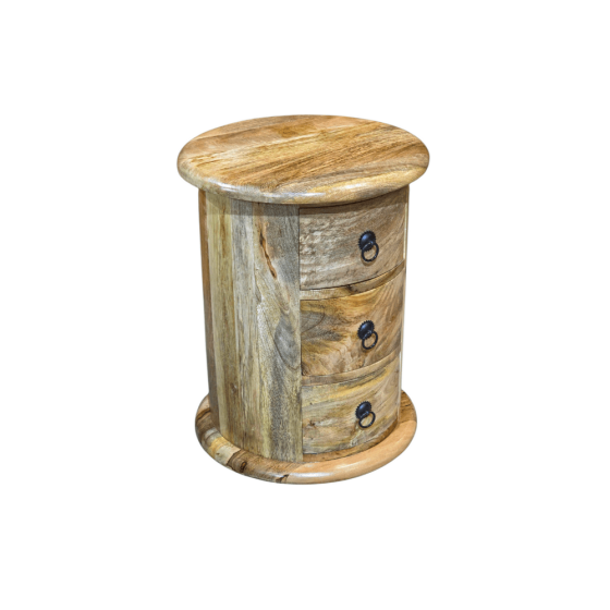 Acre & Artisan Jali Light 3 Drawer Drum