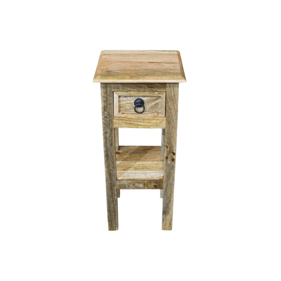 Acre & Artisan Jali Light Telephone Lamp Table