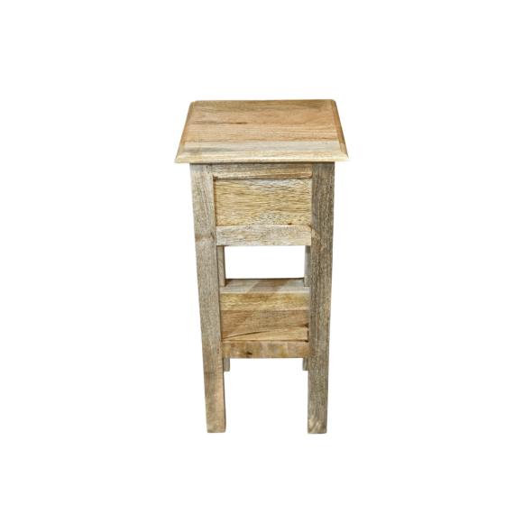Acre & Artisan Jali Light Telephone Lamp Table
