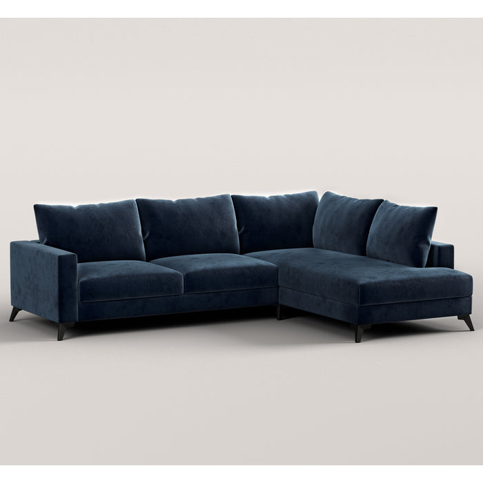 Jessica Velvet Corner Sofa