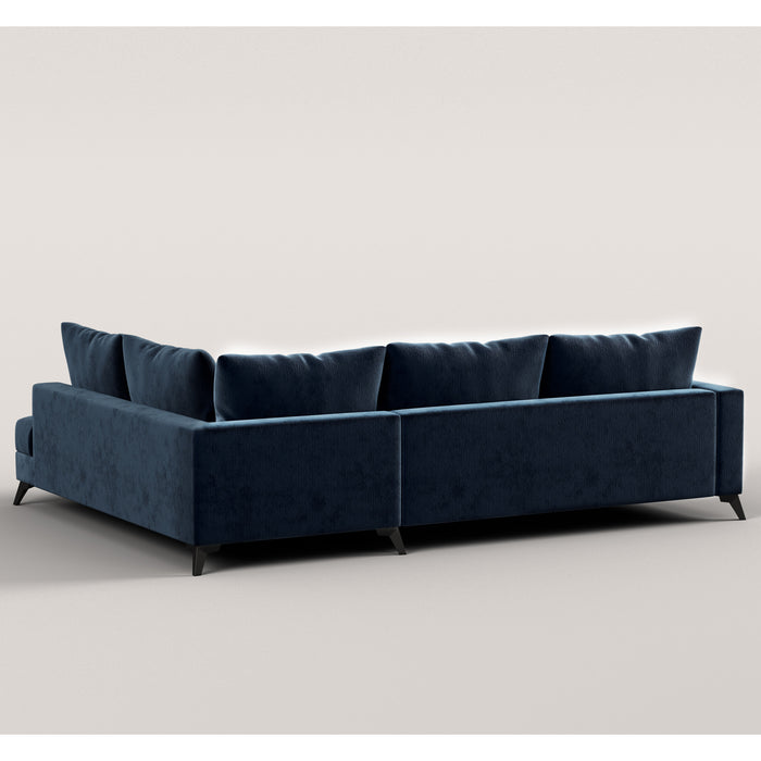 Jessica Velvet Corner Sofa