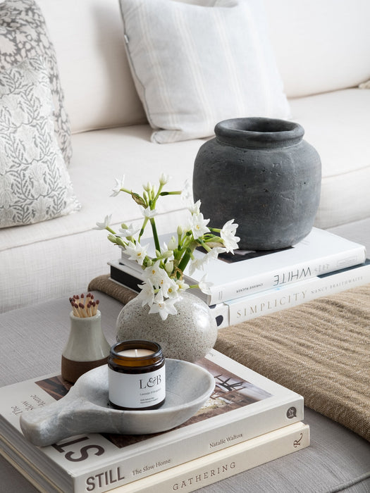 Rustic Dark Grey Vase