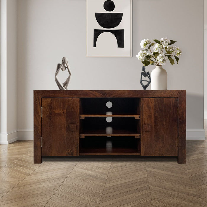 Dakota 120cm Corner TV Unit - In Stock