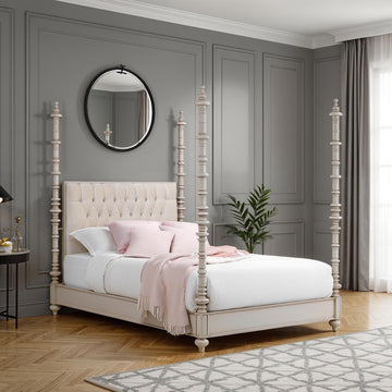 Juliette Contemporary Four Poster Bed
