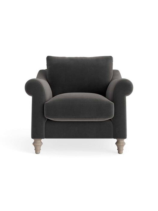 Kalmar Armchair ƒ¢¢‚¬¢€œ Charcoal Velvet