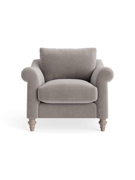 Kalmar Armchair Ã¢â‚¬â€œ Dove Velvet