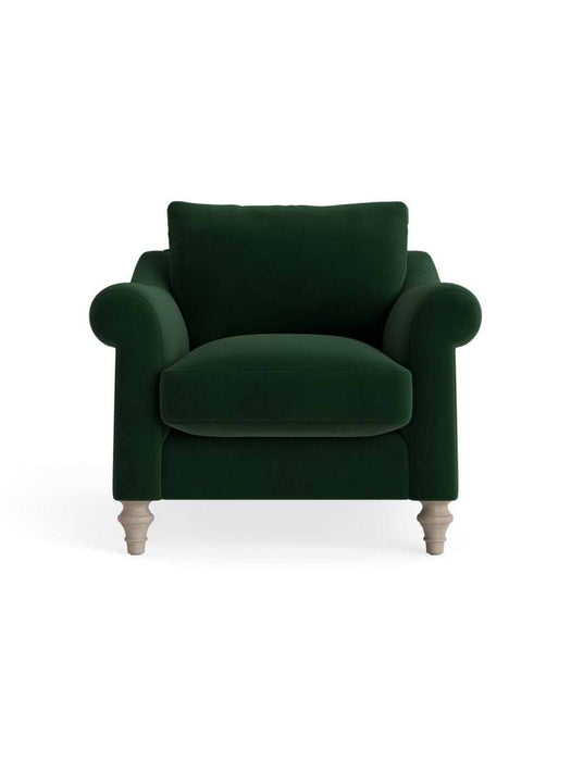 Kalmar Armchair Ã¢â‚¬â€œ Forest Green Velvet