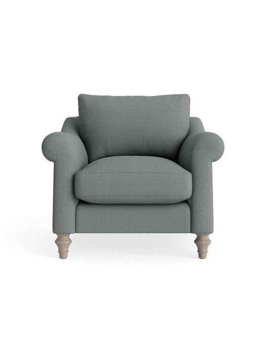 Kalmar Armchair Ã¢â‚¬â€œ Pewter Cotton Linen