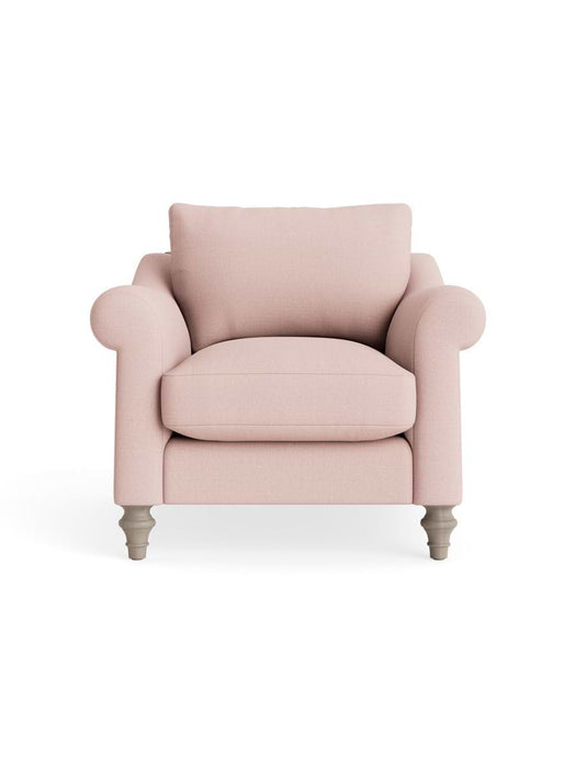 Kalmar Armchair ƒ¢¢‚¬¢€œ Soft Rose Cotton Linen