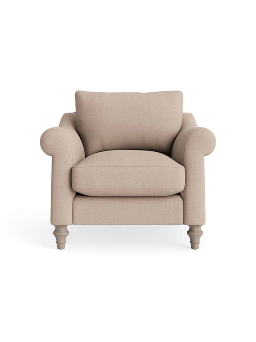 Kalmar Armchair Ã¢â‚¬â€œ Taupe Cotton linen