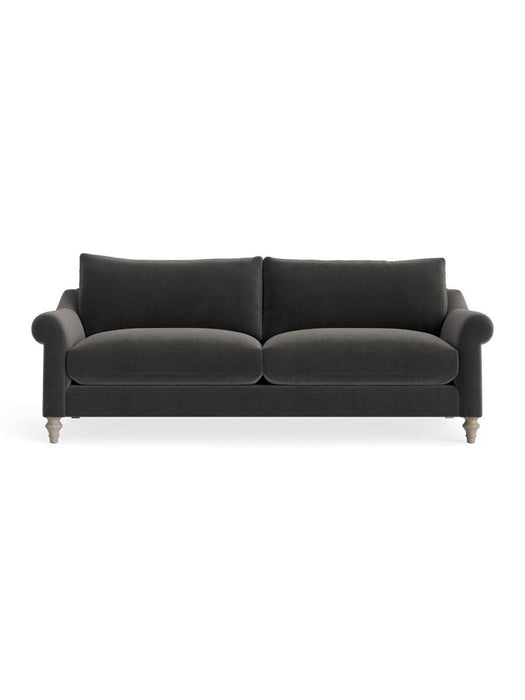 Kalmar Three Seater Sofa ƒ¢¢‚¬¢€œ Charcoal Velvet