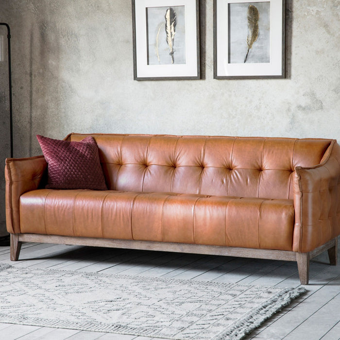 Ecclestone Leather Sofa