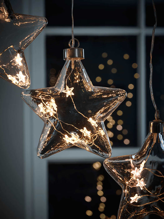 LED Starry Glass Bauble