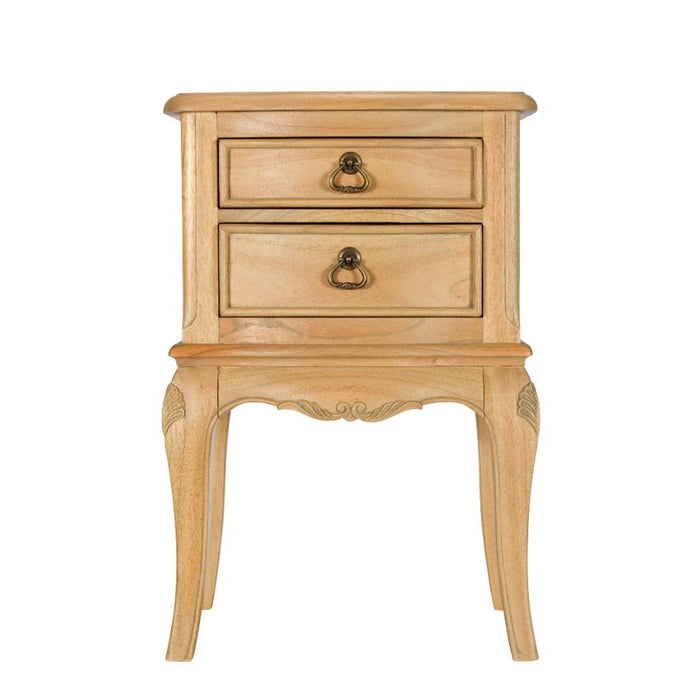 Legacy French Style 2 Drawer Bedside Table