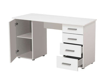 Amos Mann Matt White Desk