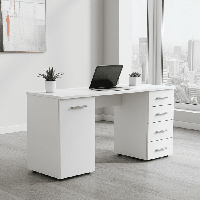 Matt White Desk